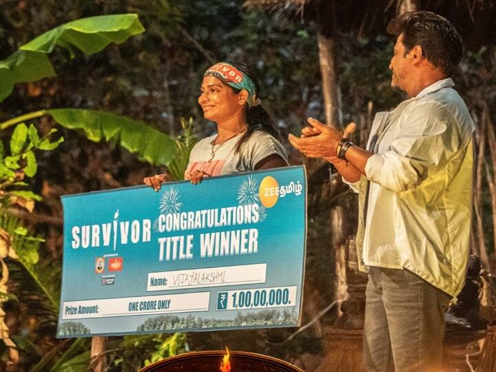 Survivor show Winner Vijayalakshm did not get the prize money Survivor: ஜெயித்தும் கைக்கு வராத ரூ.1 கோடி... காத்திருக்கும் ‛சர்வைவர்’ விஜயலட்சுமி!