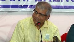 Prakash Ambedkar Full PC Akola : शिवसेनेला युतीची ऑफर, विश्वास नांगरे पाटील यांच्यावर हल्लाबोल