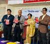 Bhopal News : विभोम स्वर पुस्तक उत्सव में पांच किताबों का हुआ विमोचन, लेखक पंकज सुबीर कार्यक्रम में हुए शामिल