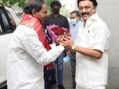 IN PICS | Telangana CM K Chandrashekar Rao Meets His Tamil Nadu Counterpart MK Stalin