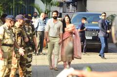 In Pics : कतरिना कैफ आणि विकी कौशलची लग्नानंतरची पहिली झलक