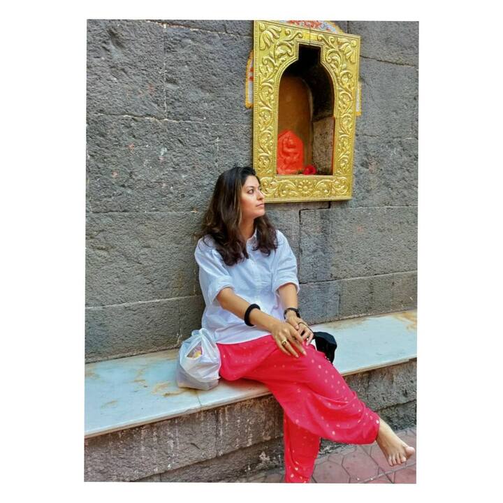 आपल्या सोशल मीडिया अकाउंटवरुन अभिज्ञा अंकिता आणि विकी विकीच्या लग्नाचे फोटो आणि व्हिडीओ शेअर करत असते. (PHOTO : @abhidnya.u.b/IG)