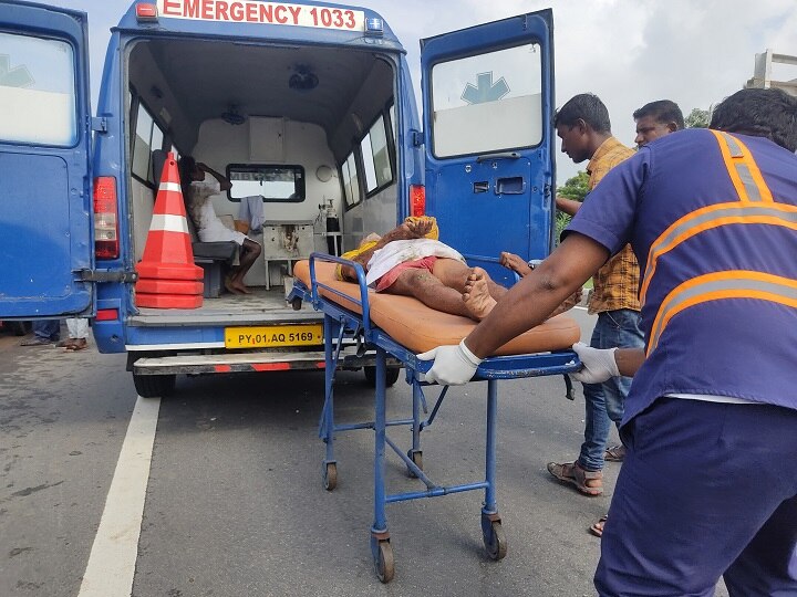 ஒரு ஆட்டோவில் 11 பாமகவினர் பயணம்... கார் மோதி தலைக்குப்புற கவிழ்ந்ததில் அனைவரும் படுகாயம்!