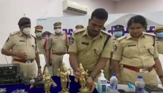 IDOLS: సెంటిమెంట్ విగ్రహాలు దొరకడంతో గ్రామస్దుల హర్షం