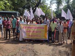 கடலூர் சார் ஆட்சியர் அலுவலகத்தை முற்றுகையிட்ட மாற்றுத்திறாளிகள் - மாத உதவித்தொகையை உயர்த்த கோரிக்கை