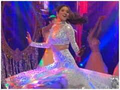 संगीत सेरेमनी में Ankita Lokhande का दिखा 'हाई जोश', एक्ट्रेस ने जमकर लगाए ठुमके