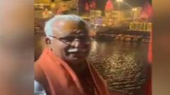 Varanasi : क्रूज पर सवार CM Khattar ने काशी का हाल कुछ यूं बयां किया