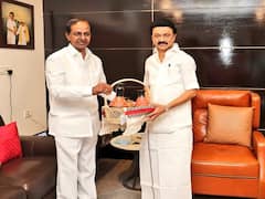 தமிழ்நாடு முதல்வர் ஸ்டாலினை சந்தித்தார் தெலங்கானா முதல்வர் சந்திரசேகர ராவ்.. முழு விவரம்..