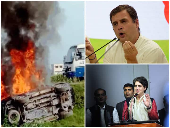 Lakhimpur Violence: Rahul Demands PM Modi's Apology, Priyanka Seeks Removal Of Minister After SIT Report 'Enough Of Ganga Dubkis, Fire Minister Ajay Mishra': Oppn Reacts To SIT Report On Lakhimpur Violence