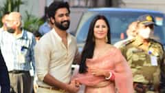 Katrina Vicky Post Marriage: হাতে চূড়া, সিঁথিতে সিঁদুর, বিয়ের পর স্বামী ভিকির হাতে হাত রেখে মুম্বইতে ক্যাটরিনা