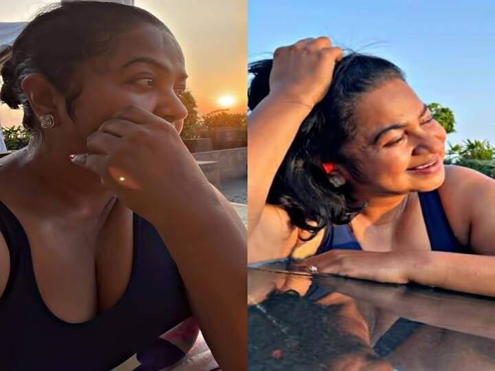 Actress Radhika sarathkumar goa travel, vacation pics goes viral radhika swim suite photo Radhika Goa Pic: பிகினி உடையில் நடிகை ராதிகா....வைரலாகும் புகைப்படங்கள்