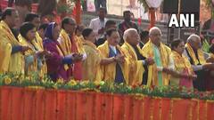 BJP CM Ayodhya Visit: इन राज्यों के मुख्यमंत्रियों के साथ अयोध्या पहुंचे JP Nadda, हनुमानगढ़ी और सरयू घाट पर की पूजा