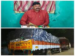 தேங்காய் நார் எடுத்து செல்வதாக கூறி கேரளாவுக்கு ரேஷன் அரிசி கடத்தல் - 58 டன் ரேஷன் அரிசி பறிமுதல்