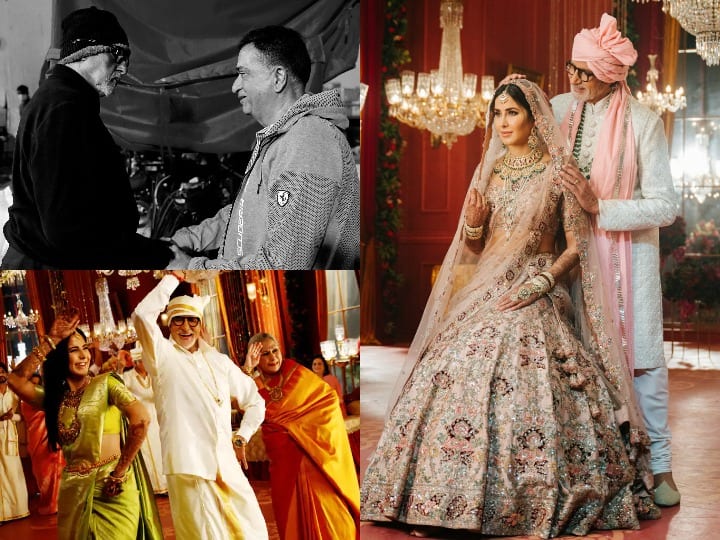 Amitabh Bachchan congratulates Vicky Kaushal father shyam kaushal as vicky kaushal gets married to katrina kaif Amitabh Bachchan On Katrina Wedding: विक्की कौशल कैटरीना कैफ की शादी पर अमिताभ बच्चन ने कह दी ऐसी बात