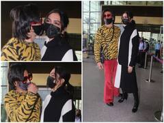 Ranveer Deepika Kiss: पब्लिक प्लेस में पत्नी दीपिका पादुकोण के साथ रोमांटिक हुए रणवीर सिंह, सामने आई मास्क वाले रोमांस की ऐसी तस्वीरें