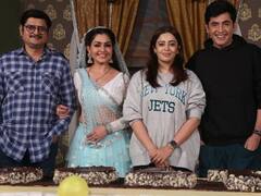 Bhabi Ji Ghar Par Hai: पॉपुलर सीरियल 'भाबी जी घर हैं' ने पूरे किए 1700 एपिसोड, सेट पर इतना बड़ा केक काटकर मनाया जश्न