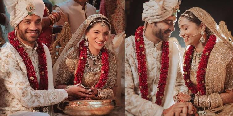 Ankita Lokhande Ties The Knot With Vicky Jain In Grand Wedding See PICS Ankita Lokhande Wedding: সাত পাকে বাঁধা পড়লেন অঙ্কিতা লোখান্ডে-ভিকি জৈন, রইল চোখ ধাঁধানো ছবি