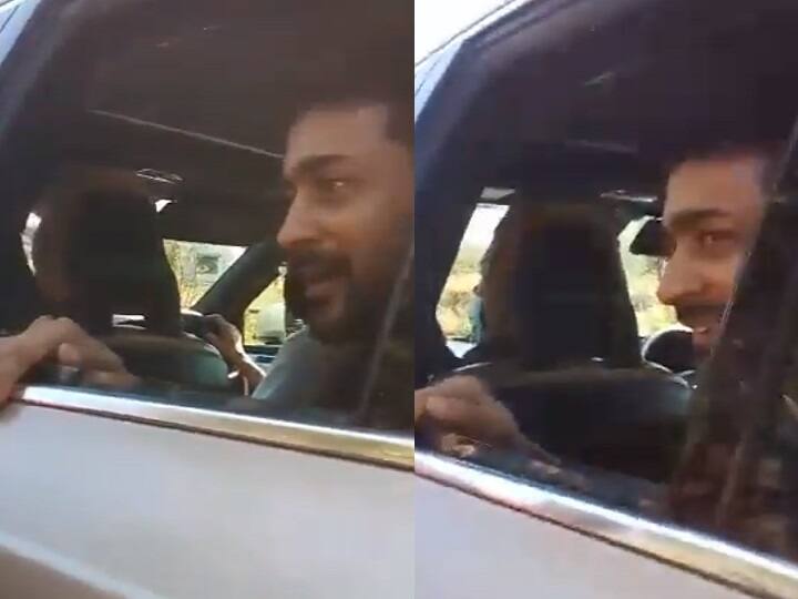 Actor Suriya, Jyotika chat with locals as they enjoy beach vacation in Kerala Watch Video | கேரளாவில் சூர்யா.! அன்பால் கூடிய உள்ளூர் மக்கள்! வார்த்தைகளால் நெகிழ வைத்த ஹீரோ!