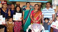 Nashik : होशिंग कुटुंबाचं कौतुकास्पद पाऊल ,5 मुलांना प्रत्येकी 10 हजारांची मदत ABP MAJHA