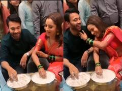 Ankita Lokhande And Vicky Jain: शादी के बाद की रस्मों में भी पति विक्की जैन के साथ छेड़खानी करते दिखीं अंकिता लोखंडे