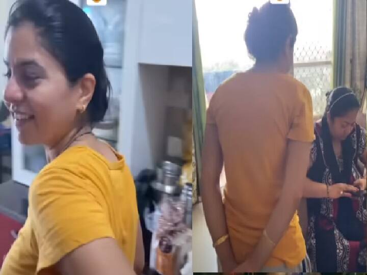 Funny Viral Video husband does a prank with his wife but with a twist at last Watch: पति ने नकली अंडे की मदद से किया पत्नी पर Prank! इसके बाद आया जबरदस्त 'Twist'