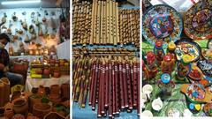 Kolkata Hand Craft Fair 2021: অকাল বৃষ্টি-দুর্যোগে মন্দা হস্তশিল্পে, মেলার শেষবেলায় ক্রেতার পথ চেয়ে চিত্রকররা