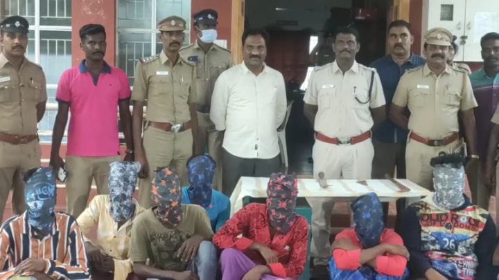 தம்பி கொலைக்கு பழிக்கு பழி - அண்ணன்கள் உட்பட 10 பேரை கைது செய்த திருச்சி போலீஸ்