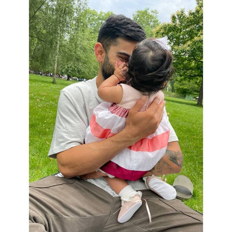 Virat kohli is not able to give this happiness to his daughter vamika many parents can relate Parents Love :  વિરાટ કોહલી દીકરીને ક્યારેય નહીં આપી શકે આ સુખ, ભારે મને કહી  વાત, વામિકાને આ વસ્તુ ન આપી શકવાનો છે રંજ