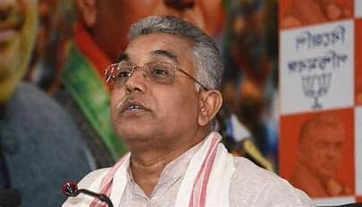 West Burdwan News Dilip Ghosh accused of covid rule violation, 