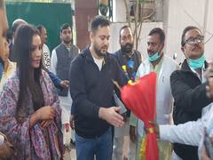 Tejashwi Yadav Wedding: रेचल ने पैर छूकर लिया आशीर्वाद तो खुश हुए समर्थक, कहा- लगता ही नहीं कि दूसरे धर्म की है बहू, देखें वीडियो
