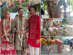 Tejashwi Yadav Wedding: तेजस्वी-रेचल ने शादी में मिले बधाई गुलदस्तों को फेंकवाया घर से बाहर, फिर देखिए गार्ड ने क्या किया