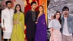 Brahmastra: হাতে-হাত, 'ব্রহ্মাস্ত্র'র মোশন পোস্টার লঞ্চে একে অপরকে চোখে হারালেন রণবীর-আলিয়া