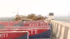 Ghazipur border opens up; traffic movement returns to normal on NH-24