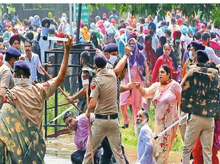 Punjab police ‘gags’ and ‘drags’ unemployed teachers at ‘aam aadmi’ CM Charanjit Chani’s rally Watch Video | முதல்வர் பேரணியில், வேலைக்காக போராடிய ஆசிரியர்களை குண்டுக்கட்டாக தூக்கி வீசிய போலீஸார்..