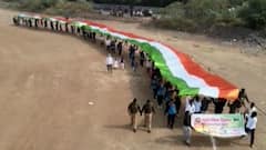 Jalna : जालन्यात 182 फूट तिरंगा; 1971 च्या युद्धाला 50 वर्ष पूर्ण ABP Majha