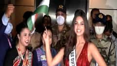 Mumbai: Miss Universe Harnaaz Sandhu मायदेशी परतली, एअरपोर्टवर जल्लोषात स्वागत! ABP Majha