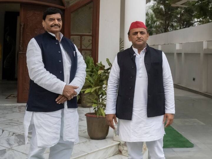Shivpal Singh Yadav's alliance With Akhilesh Yadav, Samajwadi Party Chief tweeted UP Election 2022: शिवपाल सिंह यादव के साथ गठबंधन पर लगी मुहर, अखिलेश यादव ने ट्वीट कर दी जानकारी