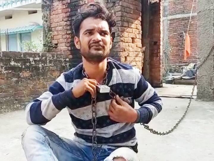 Bihar News: बेटा शराब पीने ना चला जाए इसलिए जंजीर से बांधकर रखा, दर्द सुनाते-सुनाते रो बैठी मां, सासाराम का मामला