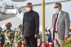 President Ramnath Kovind’s Bangladesh Visit: মুক্তিযুদ্ধের সুবর্ণজয়ন্তী, ঢাকায় অনুষ্ঠানে যোগ রাষ্ট্রপতি রামনাথ কোবিন্দের