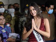 Miss Universe 2021 Harnaaz Sandhu: મુંબઇ પહોંચી મિસ યુનિવર્સ 2021 હરનાઝ સંધૂ, કરાયુ ભવ્ય સ્વાગત