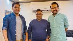 MSD Mumbai Shoot: বিরাট-বিস্ফোরণের দিন মুম্বইয়ে দেখা গেল ধোনিকে, কী করছেন ক্যাপ্টেন কুল?