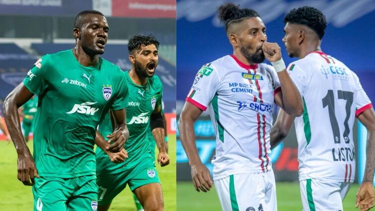 ISL 2021-22 Highlights, Bengaluru FC vs ATK Mohun Bagan: Exciting 3-3 Draw Played Out in Bambolim Bengaluru FC vs ATKMB: ফের এগিয়ে গিয়েও ড্র, হাফসেঞ্চুরির ম্যাচে এটিকে মোহনবাগানকে জেতাতে ব্যর্থ রয় কৃষ্ণ