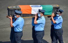 IN PICS | Wreath Laying Ceremony For Late Group Capt Varun Singh At Yelahanka Air Force Station