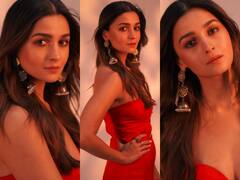 Alia Bhatt Dress: आलिया भट्ट की रेड ड्रेस ने खींचा सबका ध्यान, तस्वीरें देखकर तो Ranbir Kapoor का सिर भी चकरा जाएगा!