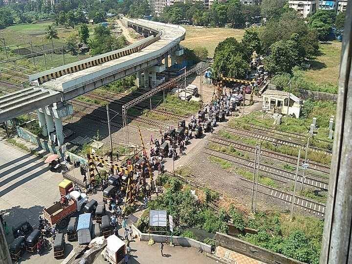 mumbai central railway kharegaon and Kalwa railway bridge started from 25 december मध्य रेल्वेचे ग्रहण सुटणार? खारेगाव रेल्वे उड्डाणपूल सुरू होण्याची पालिकेची माहिती