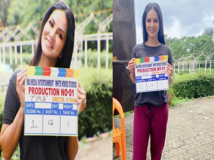 Sunny Leone Completes Shooting For Tamil Movie ‘Oh My Ghost’ Sunny Leone  | ‛கதை கேட்டு விழுந்து விழுந்து சிரிச்சேன்’  - முதல் தமிழ் படத்தில் நடித்து முடித்த சன்னி லியோன்!