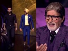 KBC 13: Amitabh Bachchan ने Harbhajan Singh और Irfan Pathan से पूछा उनके गुस्से को लेकर सवाल तो भज्जी बोले, 