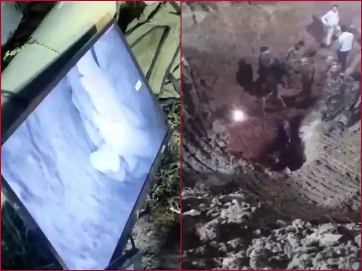 Girl Rescued From Borewell : 80 फीट गहरे बोरवेल में गिरी बच्ची को सुरक्षित निकाला, सीसीटीवी कैमरे से ली मदद