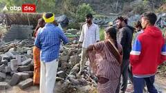 అంబేద్కర్ కాలనీలోని గుడిసెలు రాత్రికి రాత్రే నేలమట్టం.