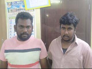 17 திருட்டுகள்... தில்லாய் சுற்றி வந்த இருவர் கைது; நகை, பணம் பறிமுதல்!